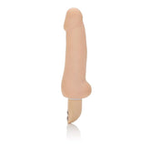 CalExotics Stud 10 Function PureSkin Vibrating Cock Ivory Realistic Dildos